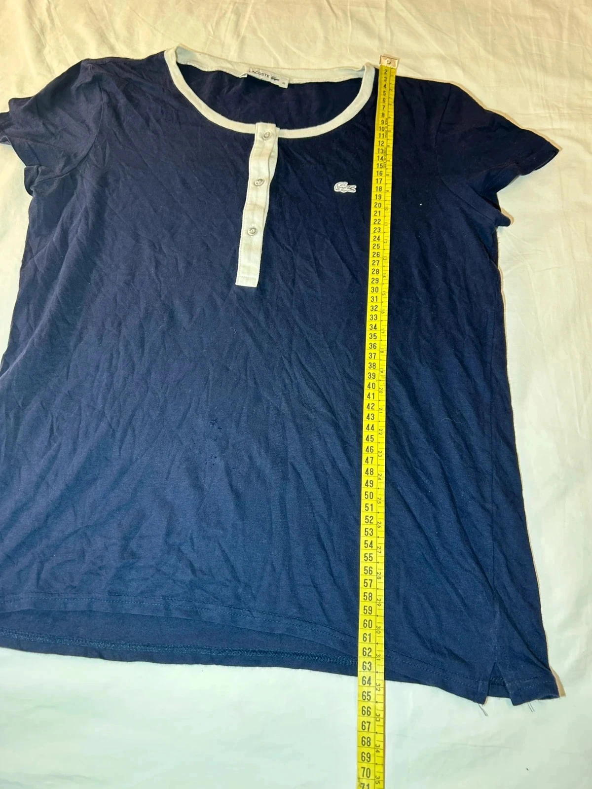 Navy blue Lacoste T-shirt – photo 7